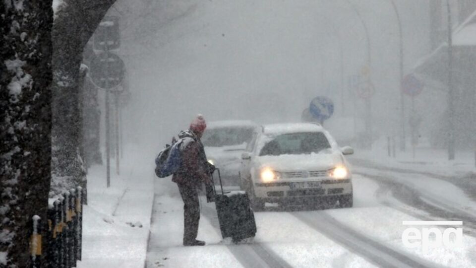 В Украину пришла непогода