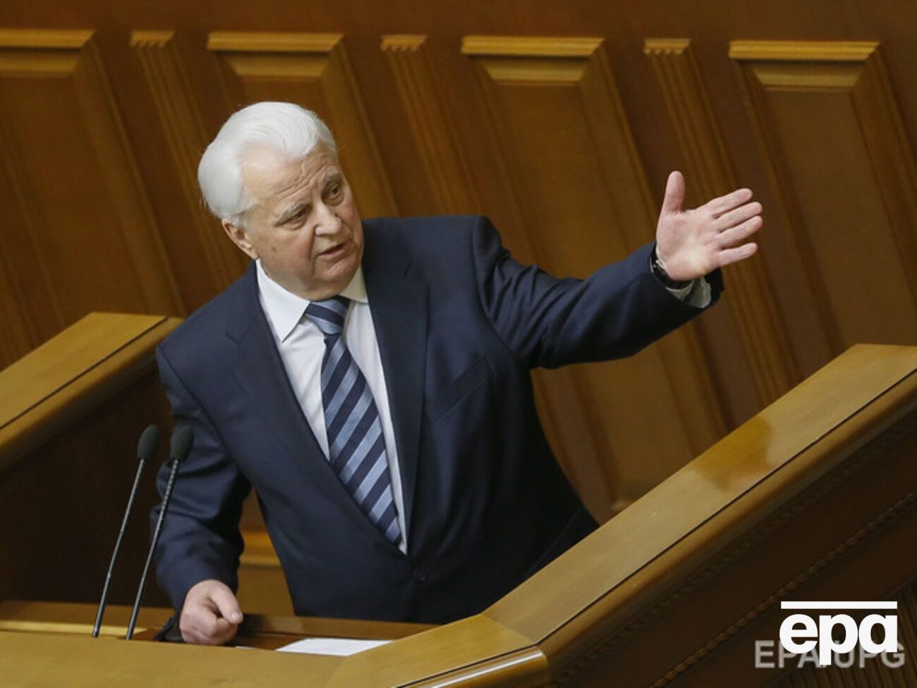 Кравчук считает, что "крайней необходимости" в войне между Украиной и Россией не было