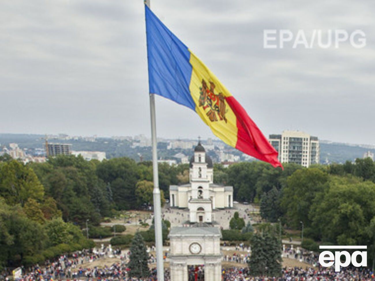 В результате взрыва газа в молдавской столице пострадали два десятка человек