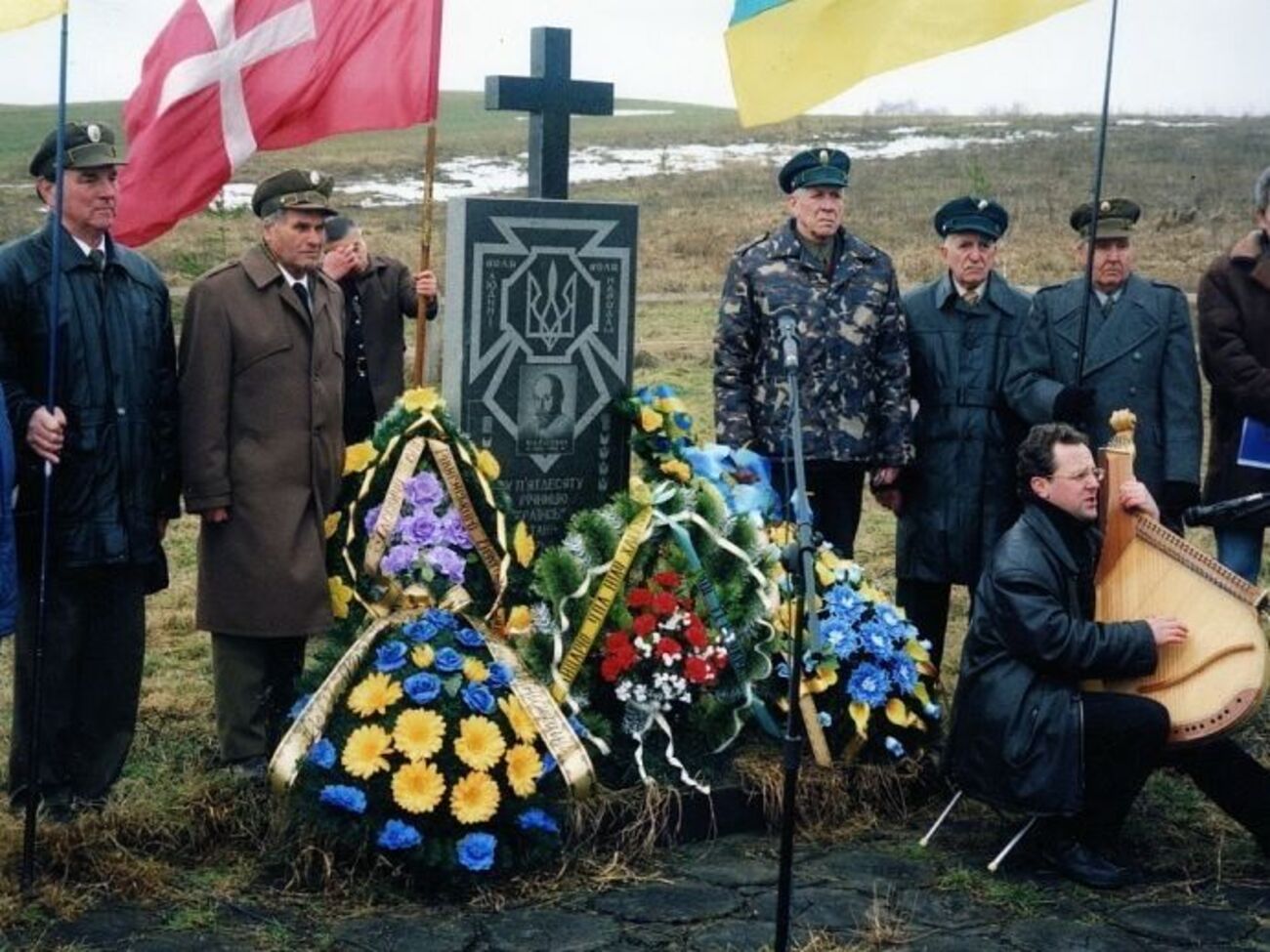 Место гибели Хасевича у села Суховцы