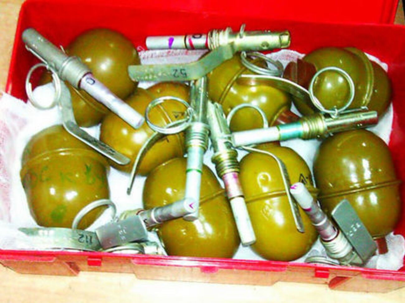 В результате взрыва боеприпаса никто не пострадал