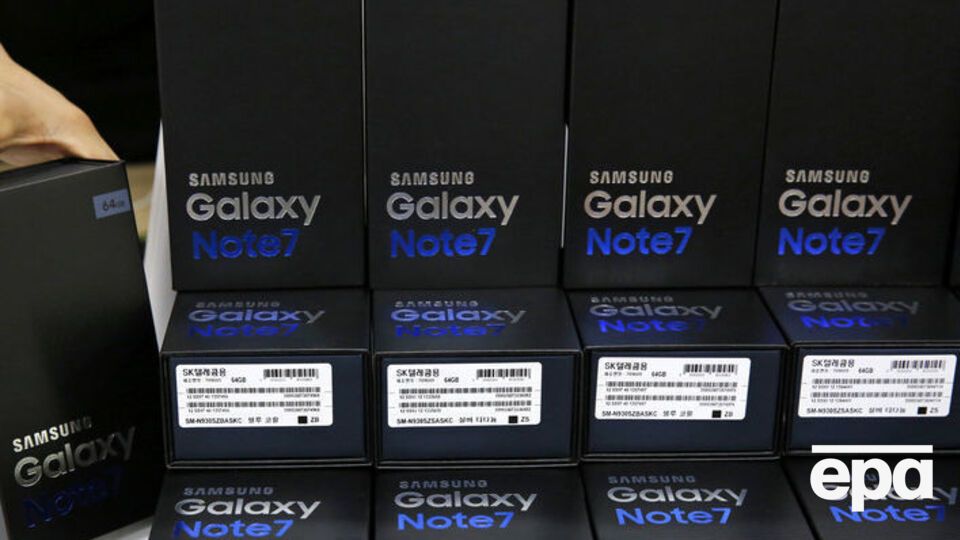 Sumsung прекращает производство Galaxy Note на экспорт, отмечает агентство
