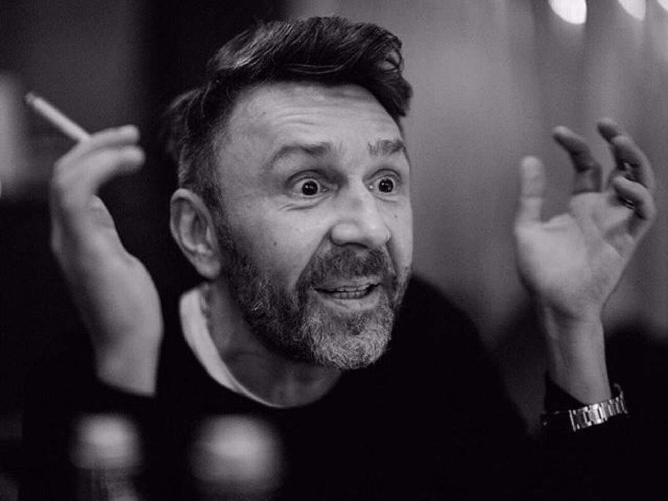 Шнуров: Я&nbsp;всего лишь сочиняю кричалки, вопилки, пыхтелки и сопелки