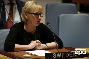 Вальстрем прокомментировала действия РФ в Сирии