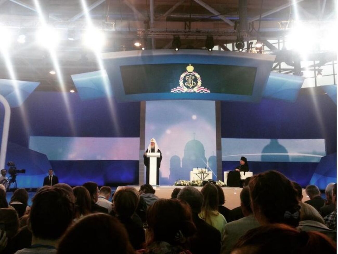 Патриарх Кирилл&nbsp;посетил православный студенческий форум