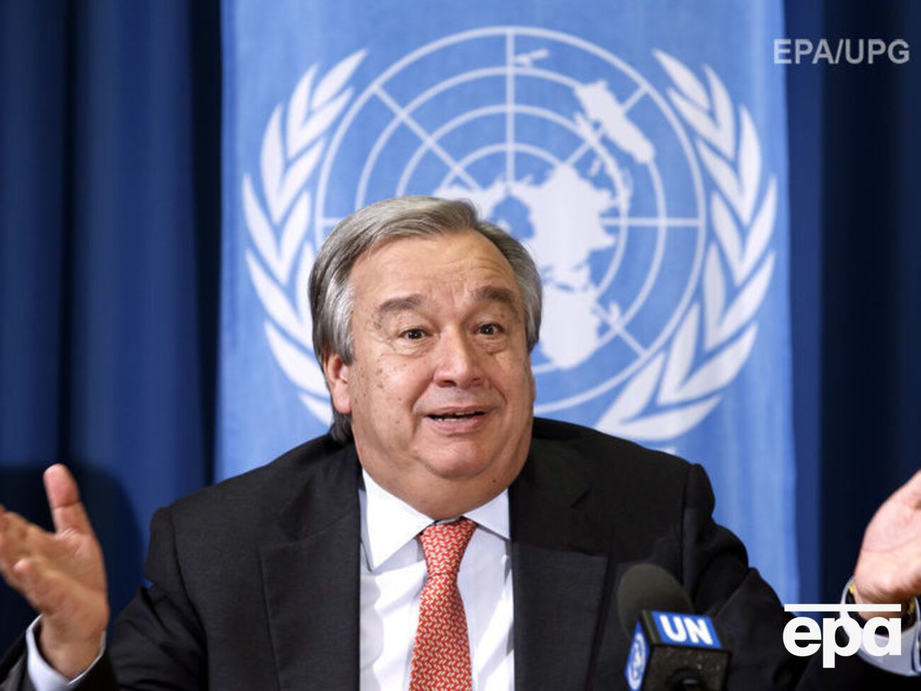 Новый генсек ООН&nbsp;Антониу Гутерреш&nbsp;