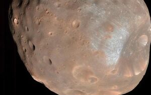 Ученые смоделировали столкновение Фобоса с астероидом