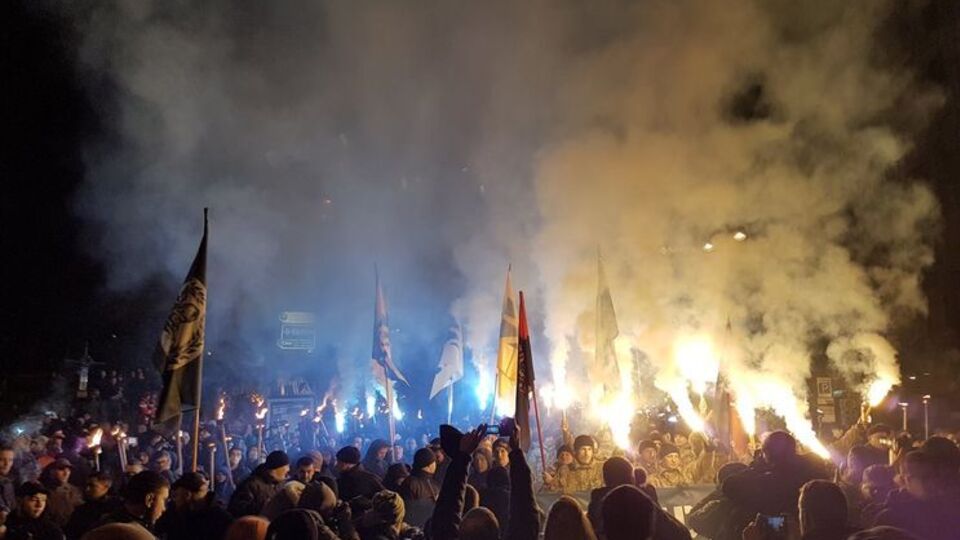 В Киеве проходит Марш нации. Фоторепортаж