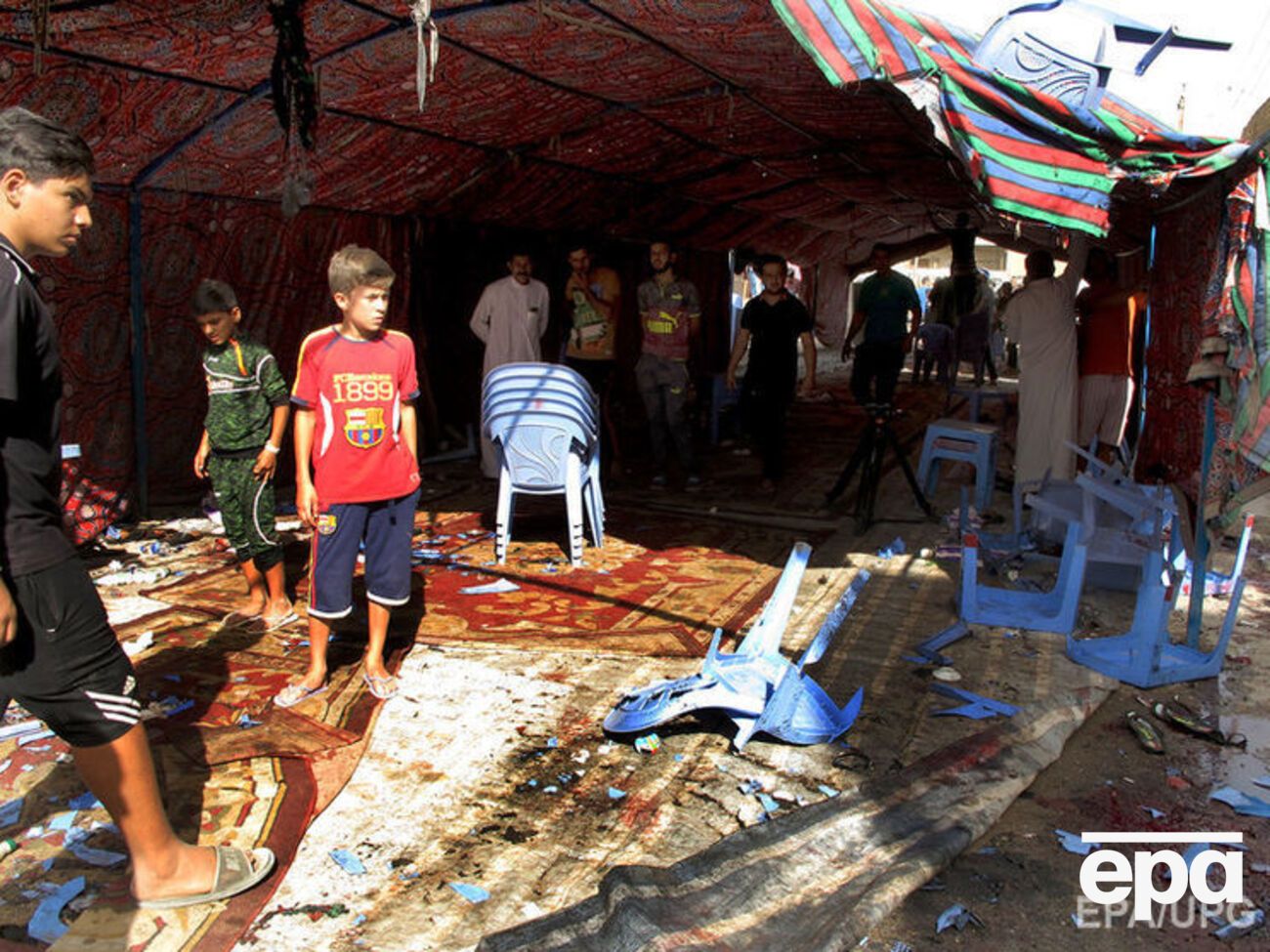 Целью смертника были участники религиозной церемонии в Багдаде