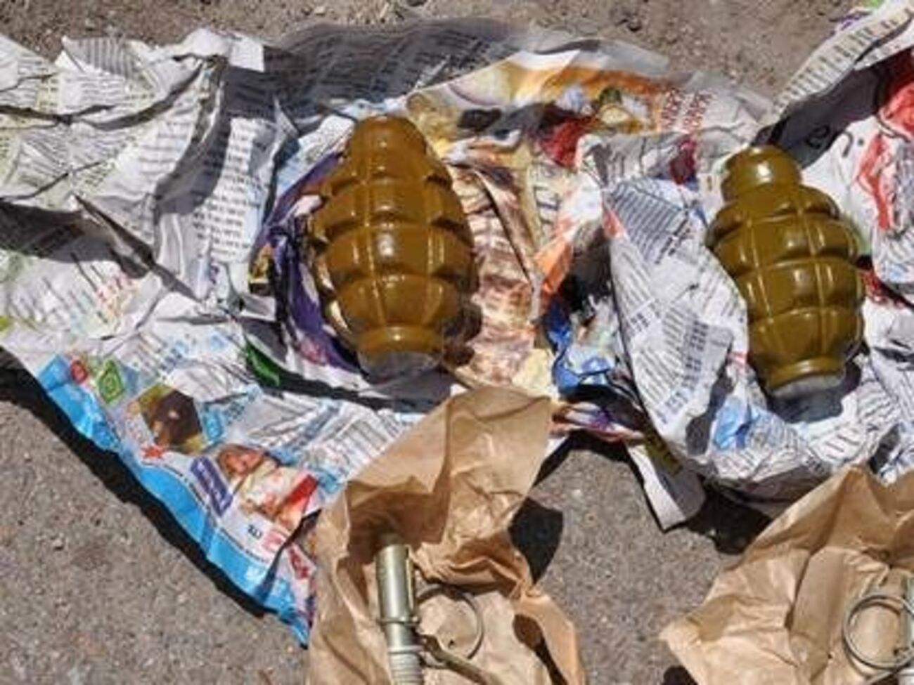 В Дружковском районе взорвалась граната