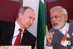 Путин и Моди встретились в кулуарах саммита стран BRICS