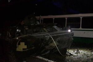 Зампрокурора АТО: Доезжая до перекрестка, БТР, несмотря на размещенный знак "проезд без остановки запрещен", продолжил движение