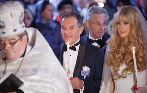 Венчание прошло во Владимирском соборе