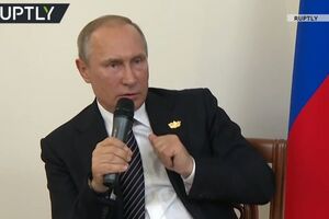 Владимир Путин: Это не санкции, а контрмеры по защите нашего рынка