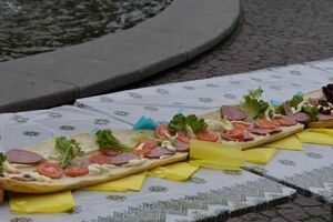 Длина бутерброда составила 60 метров