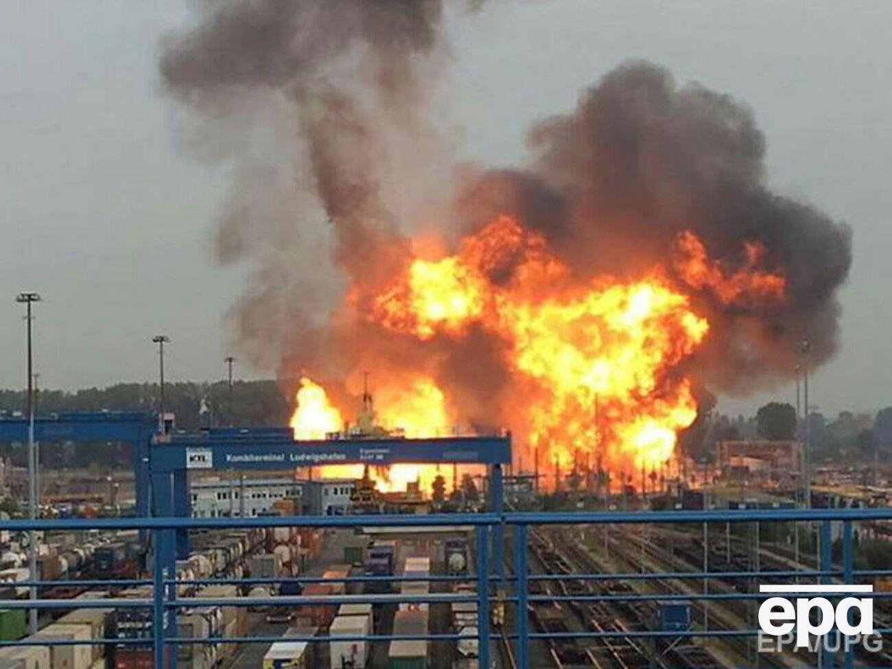 Взрыв на заводе BASF