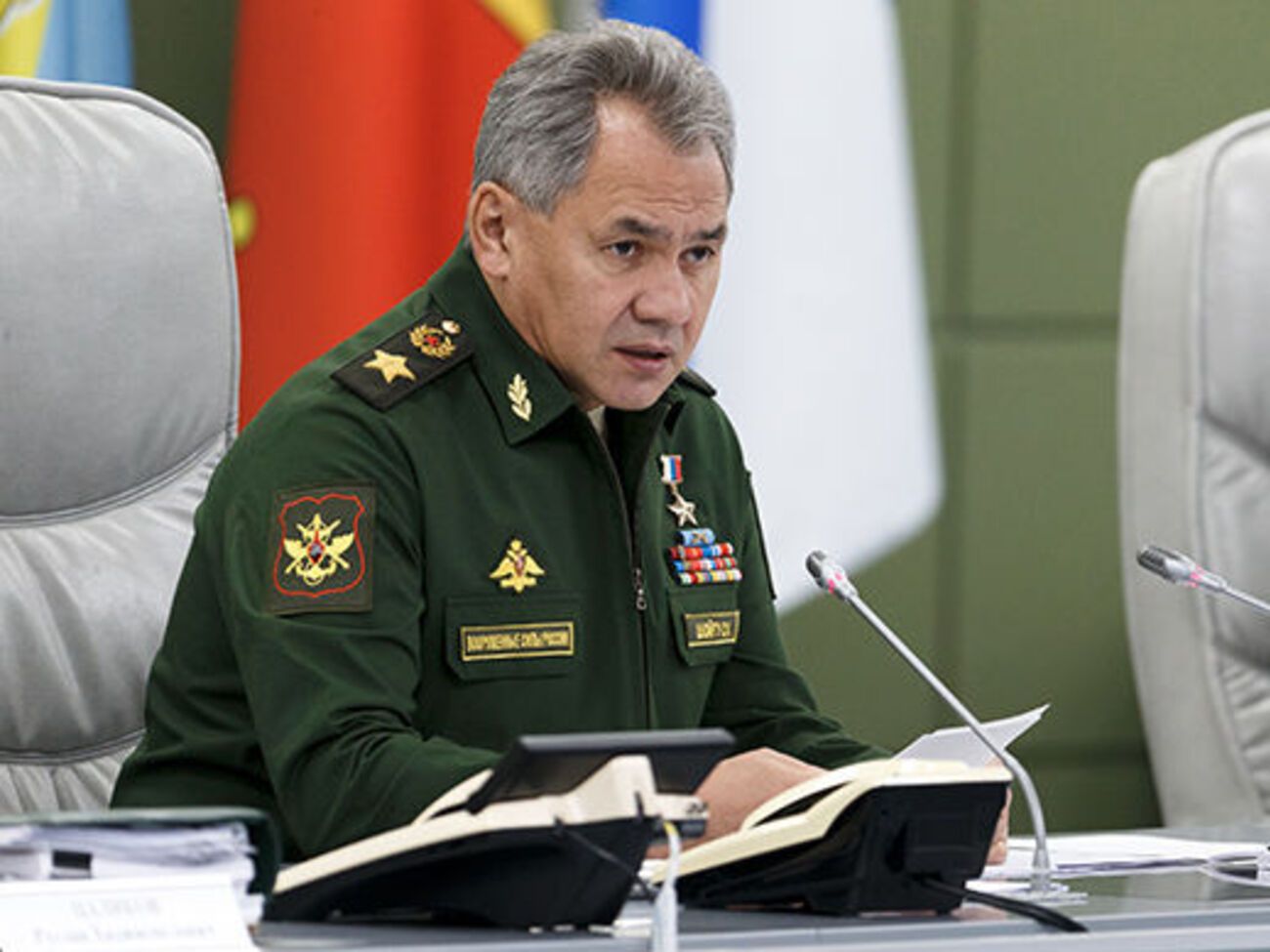 Шойгу: К&nbsp;началу "гуманитарной паузы" сирийские войска будут отведены по двум специально созданным коридорам