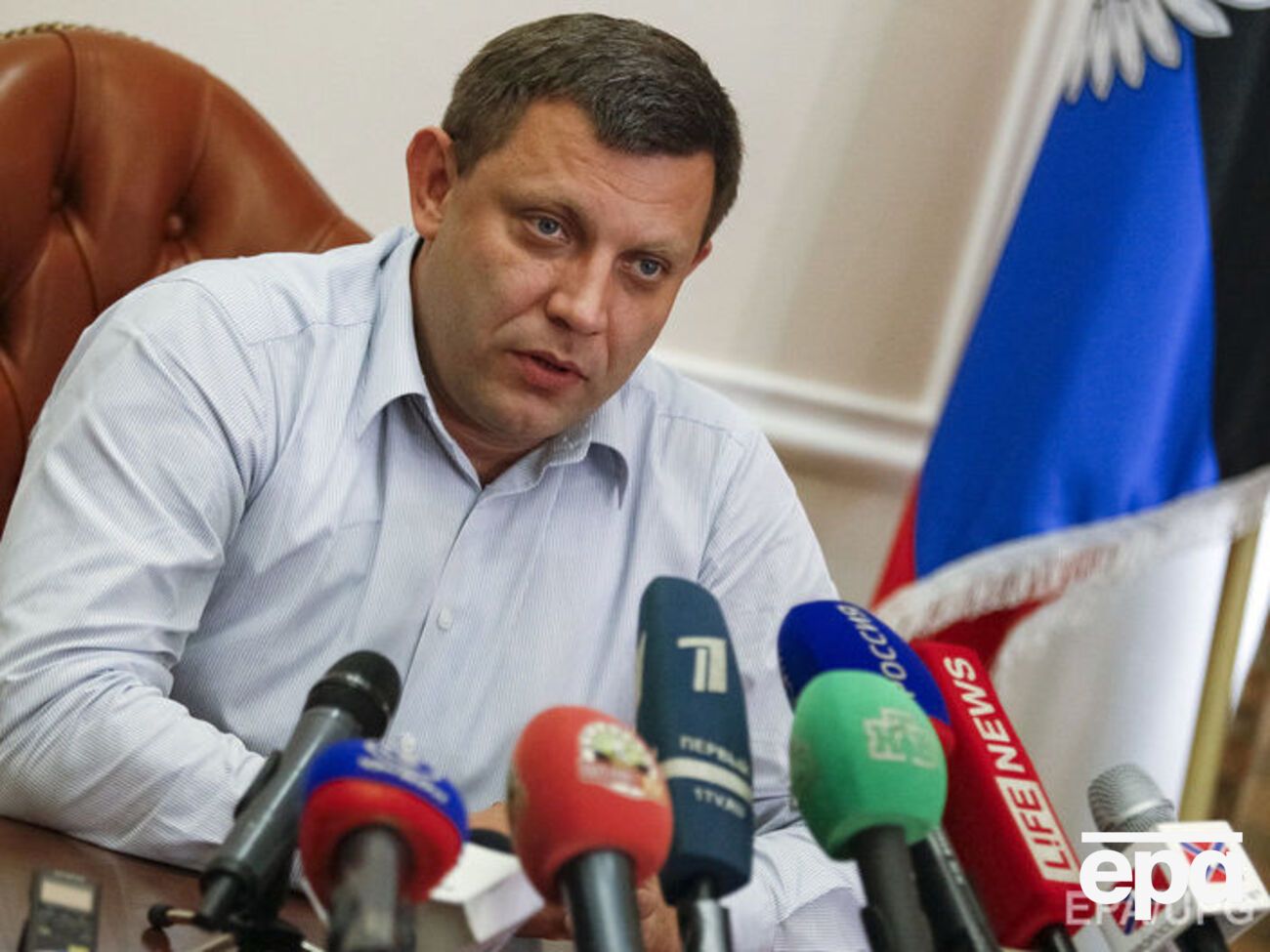 Захарченко с помощью видеосвязи поучаствовал в российской телепередаче