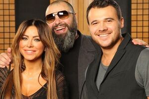 Ани Лорак, Фадеев и Эмин представили творческий тандем