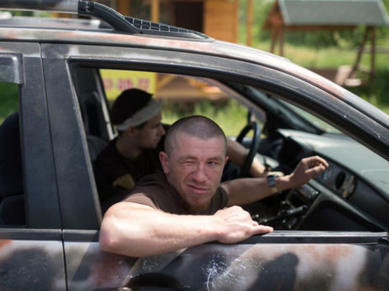 Моторола был убит в лифте дома при помощи взрывного устройства