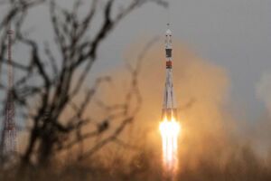 С Байконура стартовала ракета с новым экипажем МКС. Фоторепортаж