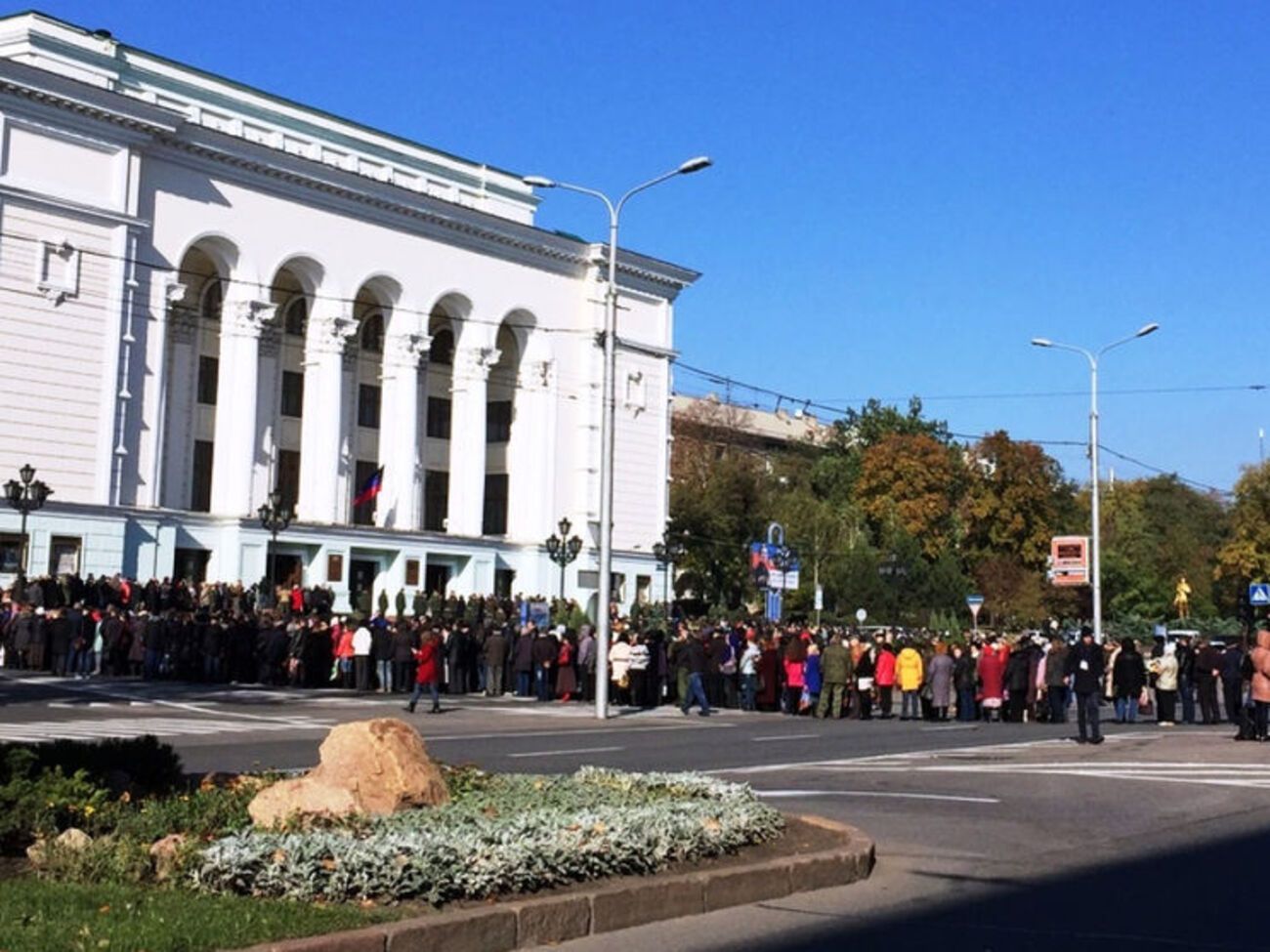 В Донецке сегодня похоронили боевика Моторолу