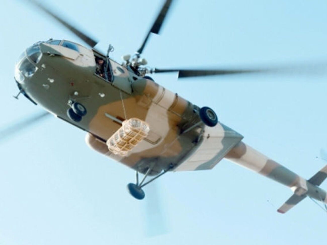 Вертолет Ми-171 минобороны Узбекистана