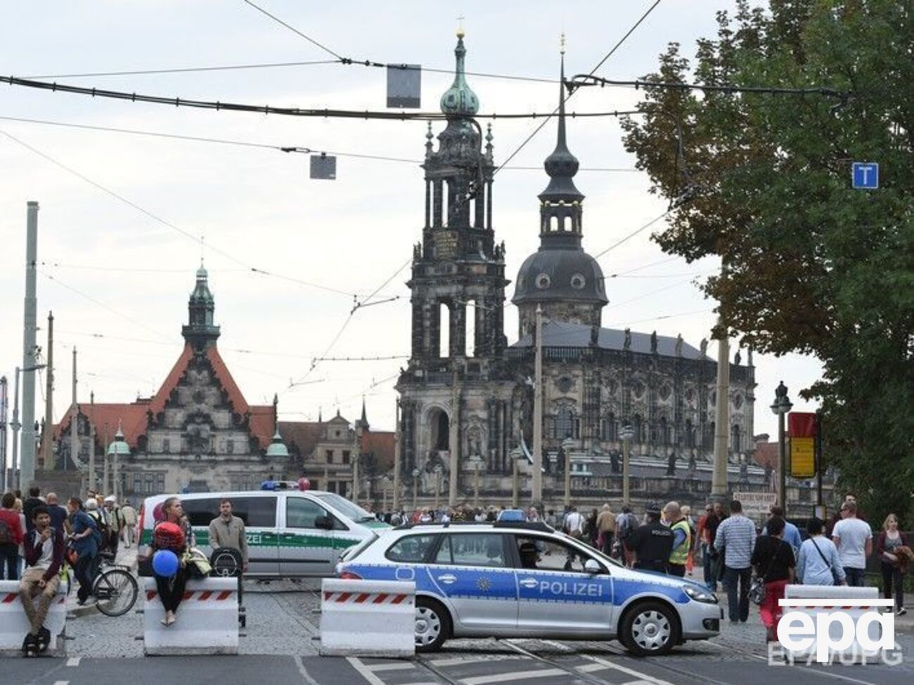 В Дрезден введены дополнительные полицейские силы в связи с празднованием Дня единения