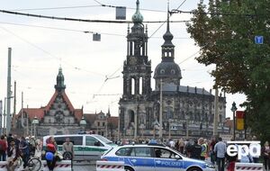 В Дрезден введены дополнительные полицейские силы в связи с празднованием Дня единения