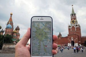 Программист выяснил причину неправильной работы навигатора в районе Кремля