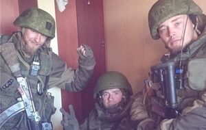 Российские террористы Ян Петровский, покойный Арсений Павлов (Моторола) и Алексей Мильчаков (слева направо)