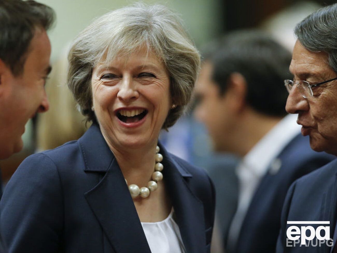 Сегодня Мэй прибыла на свой первый саммит ЕС