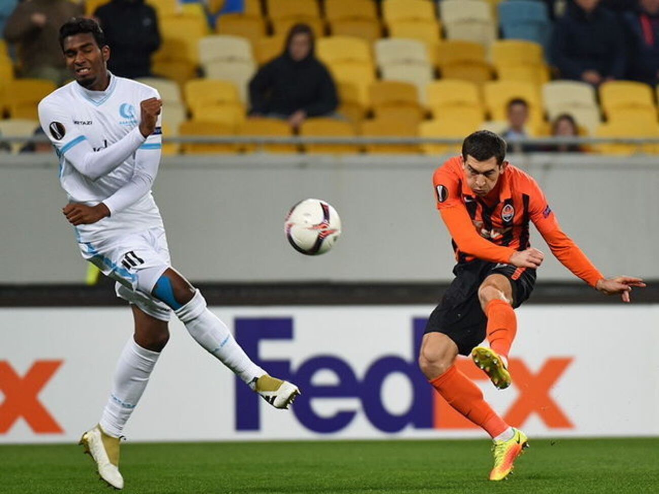 "Шахтер" забил пять мячей в ворота "Гента". Фоторепортаж