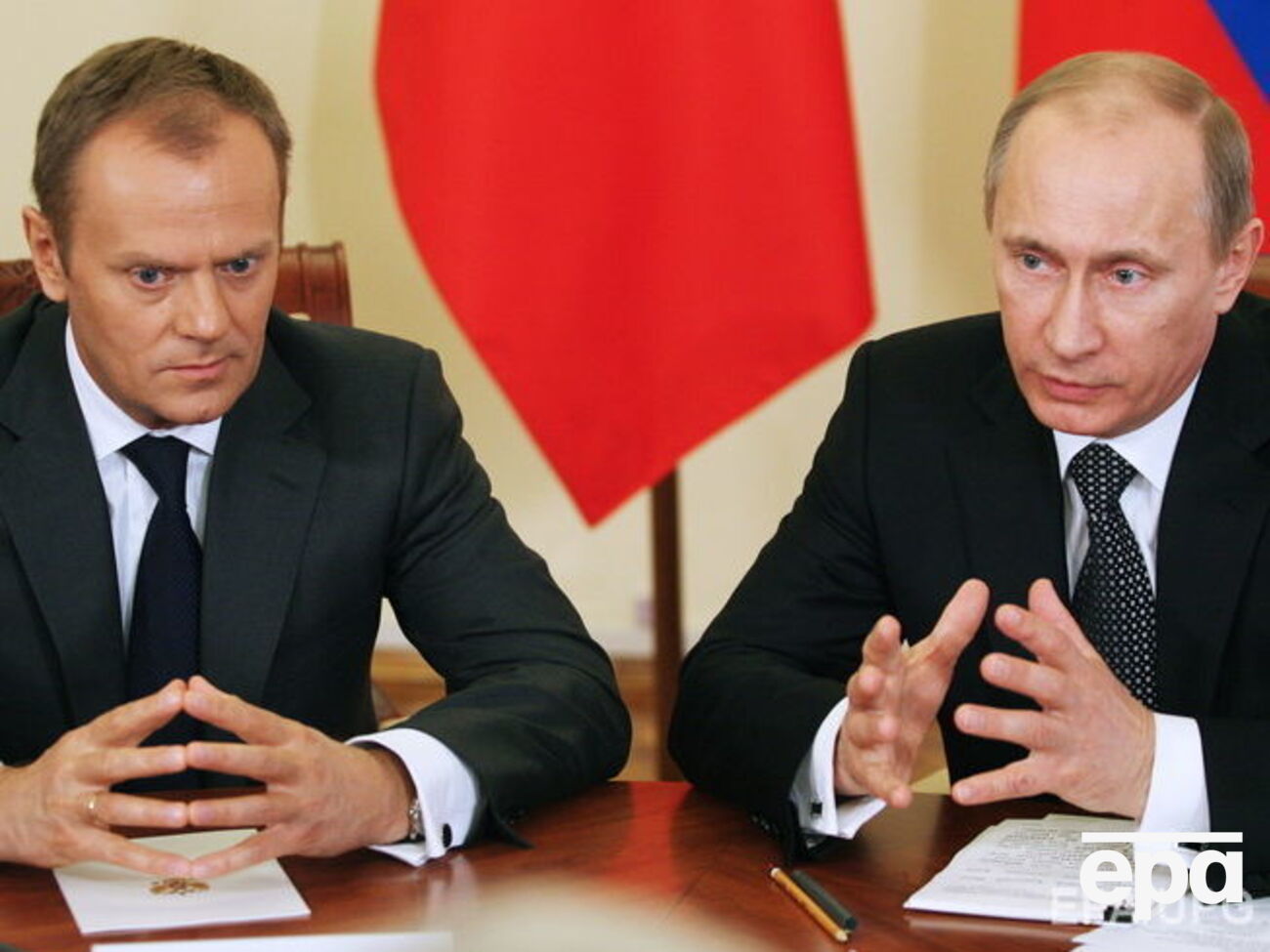 Туск заявил, что его встреча с Путиным не была "тайной", на ней присутствовало большое количество журналистов