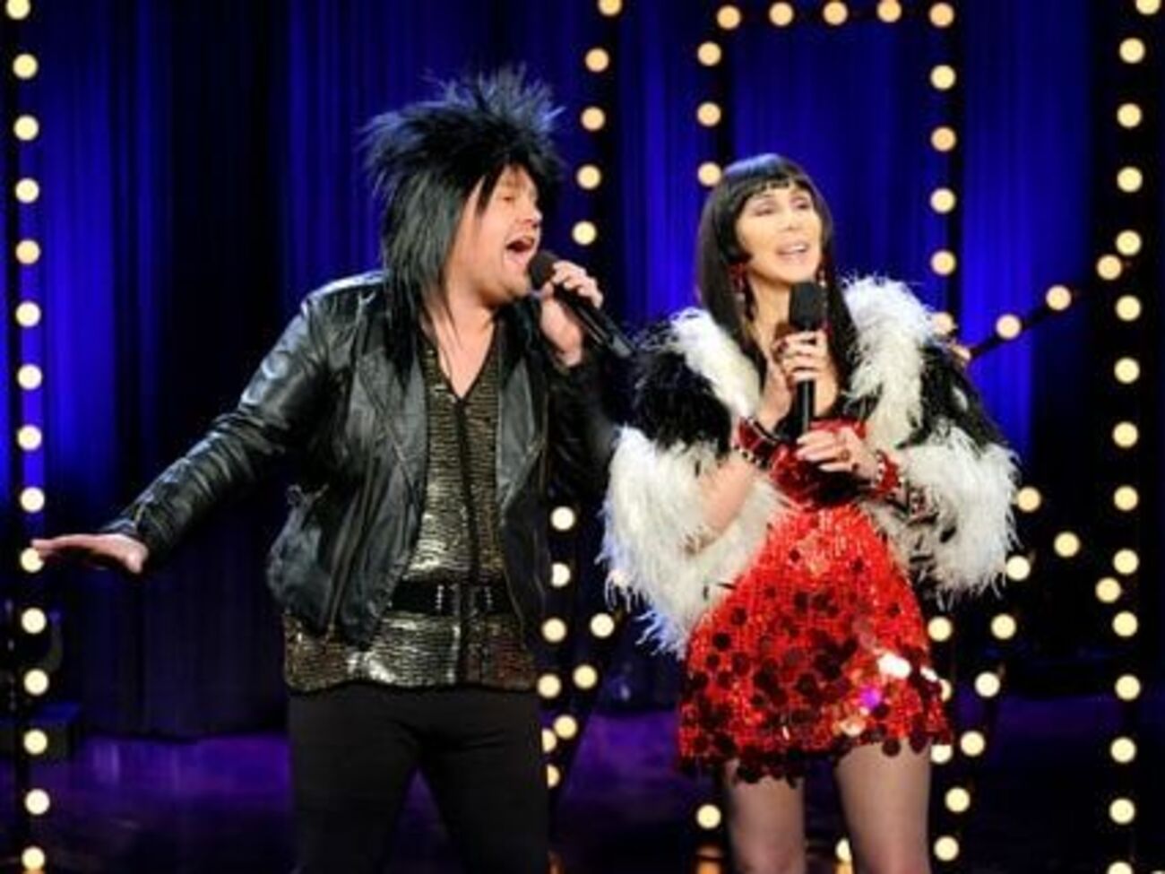 Корден и Шер спели вместе