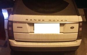 Range Rover числился в базе Интерпола