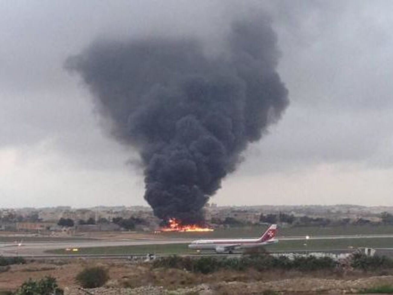 Инцидент произошел в международном аэропорту Лука на Мальте