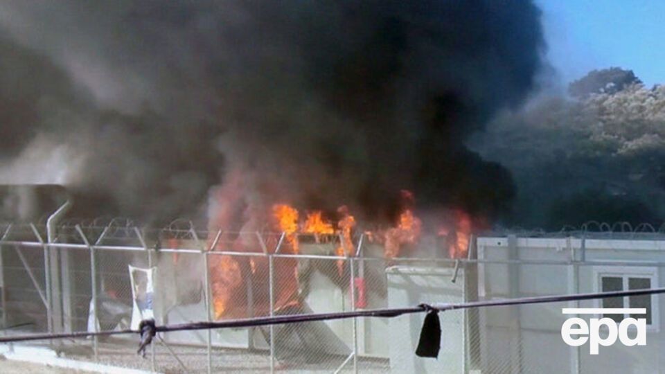 Мигранты устроили погром в лагере