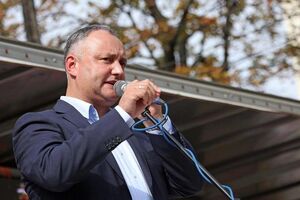 Игорь Додон является кандидатом в президенты Молдовы от Партии социалистов