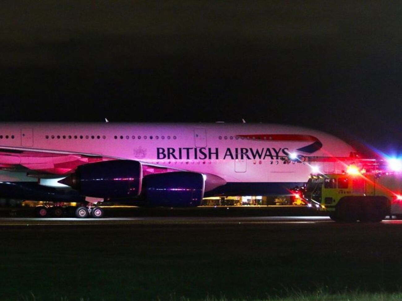 Самолет летел из Сан-Франциско в Лондон