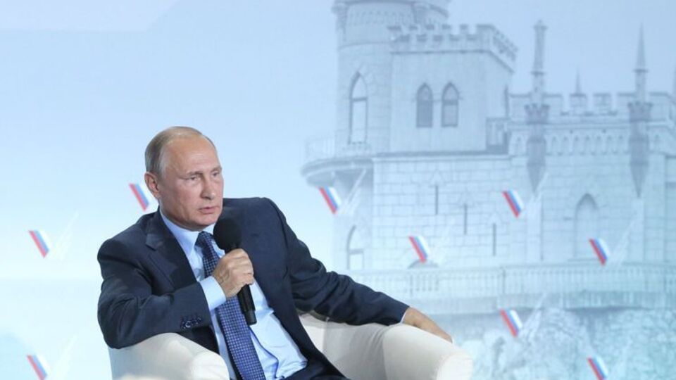 Путин приехал в оккупированную Ялту