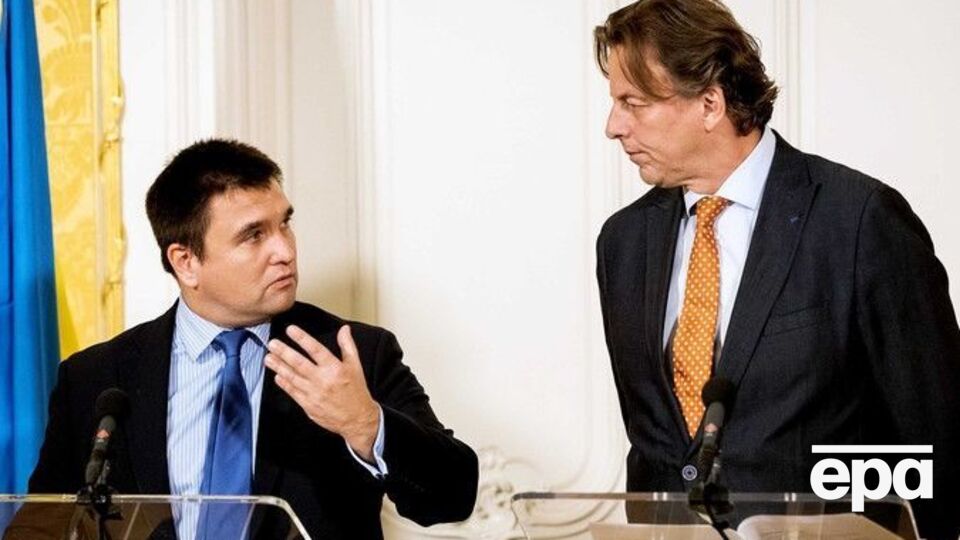 Климкин и Кундерс провели переговоры в Нидерландах
