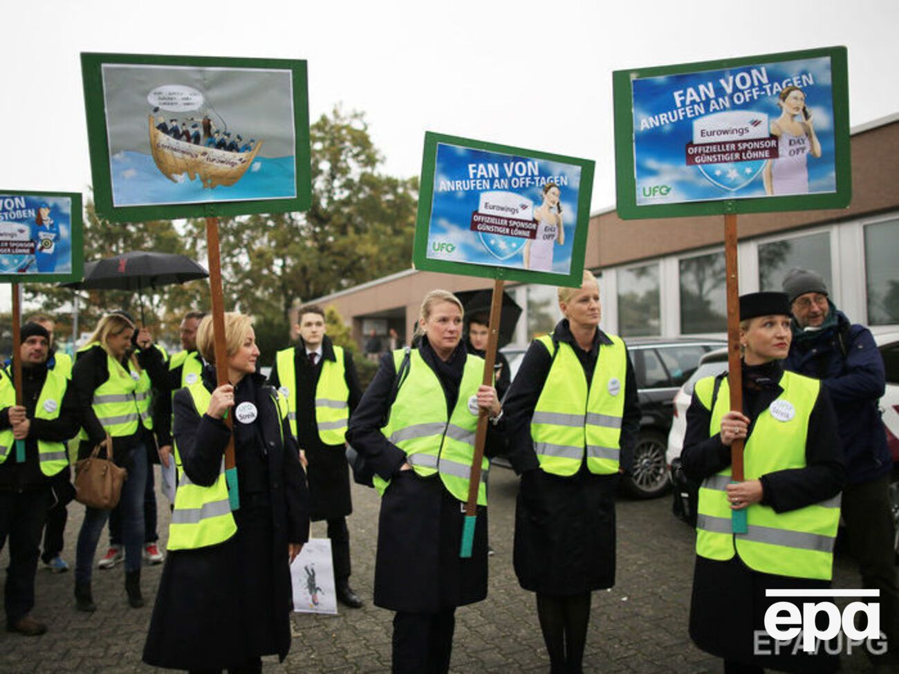 Сотрудники&nbsp;Eurowings/Germanwings объявили 24-часовую забастовку