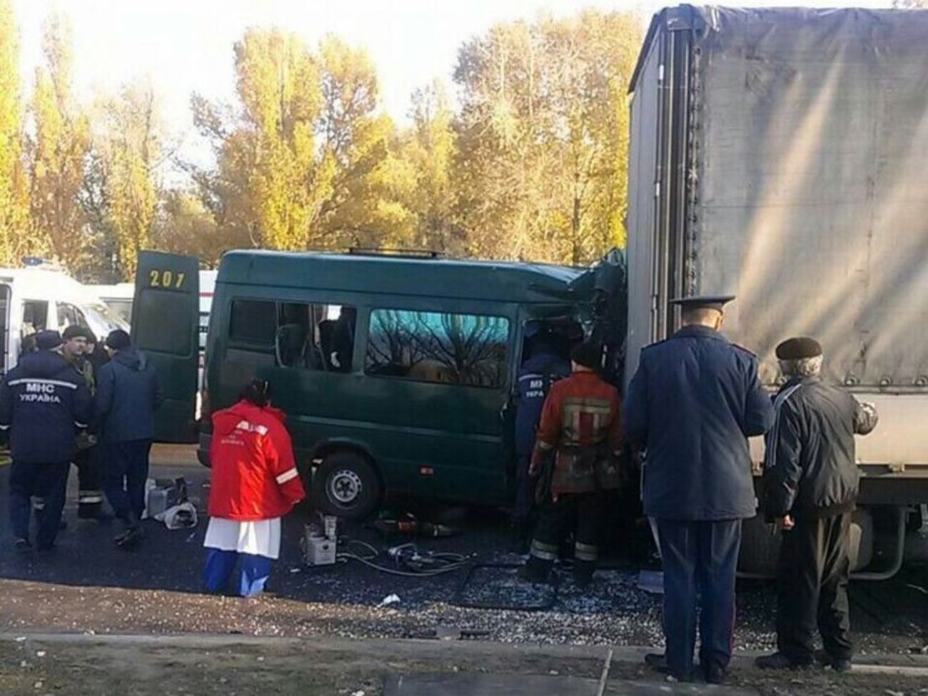 Полиция считает водителя маршрутки виновником ДТП