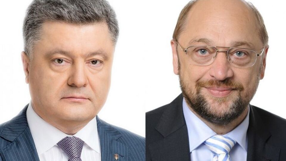 Порошенко провел переговоры с Шульцем