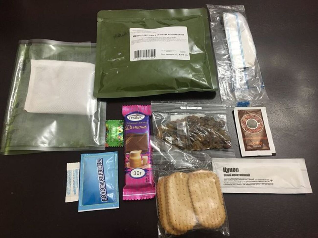 Новый сухой паек ВСУ