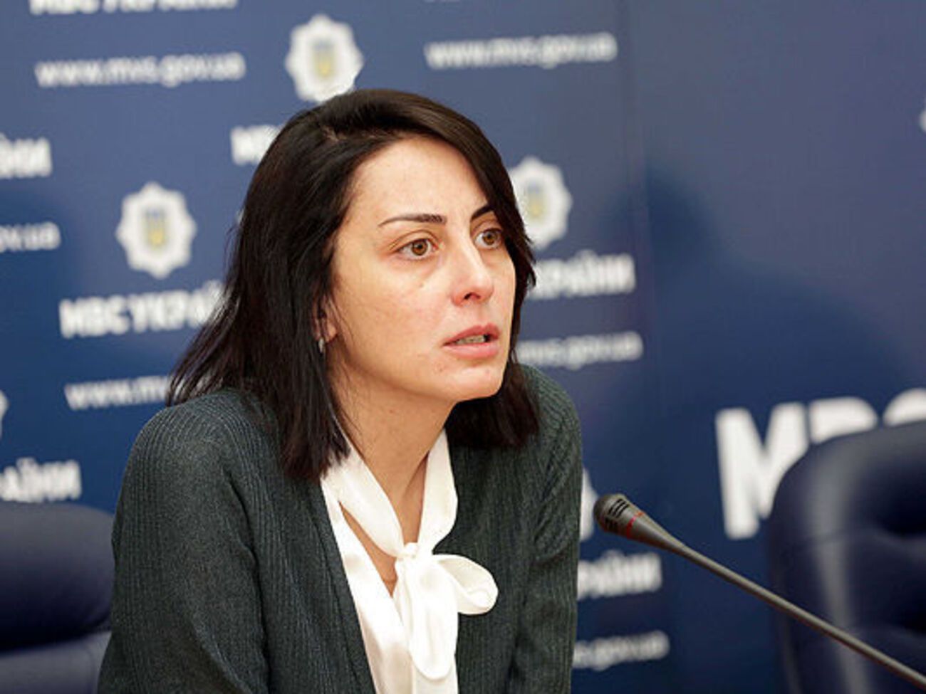 Деканоидзе заявила, что&nbsp;в полиции будут продолжать бороться с "нечестными" полицейскими