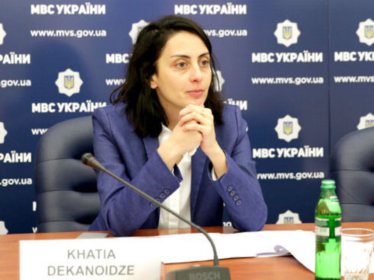 Деканоидзе: Служащие полиции в АТО пройдут аттестацию абсолютно по другим принципам