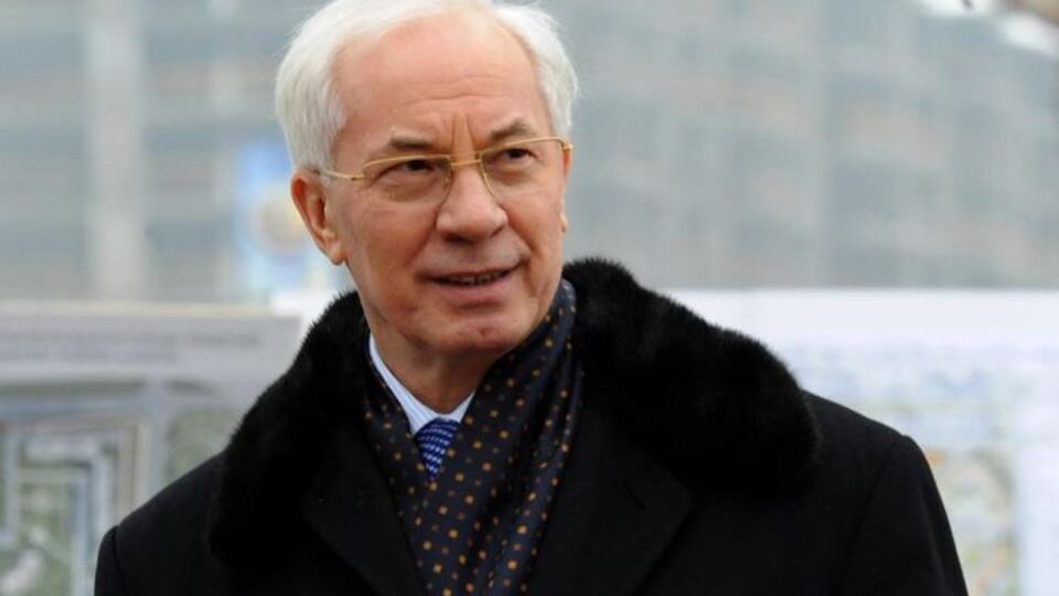 Азаров появился на российском телеканале