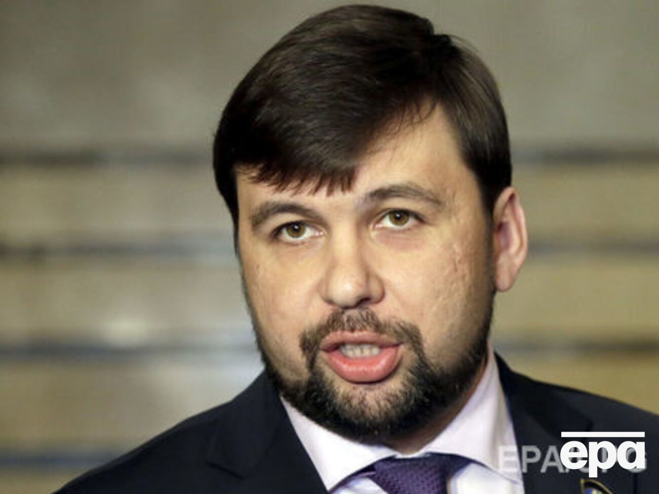 Пушилин не уточнил, куда будут подаваться иски